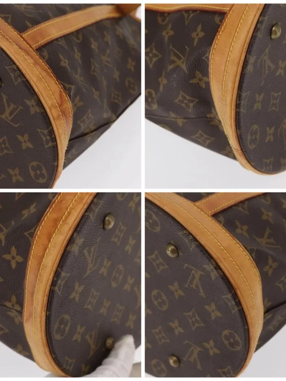 LOUIS VUITTON Monogram Bucket GM Shoulder Bag M42236 LV Auth ka1778 - Picture 16 of 16